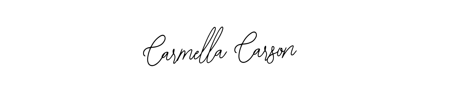 Create a beautiful signature design for name Carmella Carson. With this signature (Bearetta-2O07w) fonts, you can make a handwritten signature for free. Carmella Carson signature style 12 images and pictures png