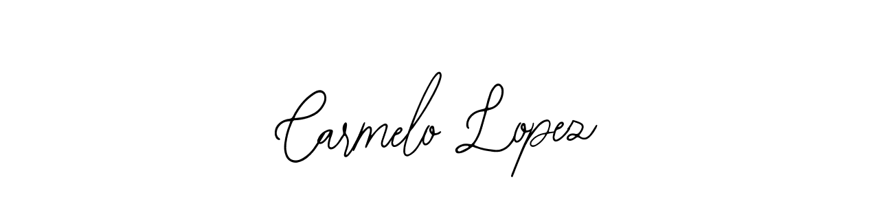 Make a short Carmelo Lopez signature style. Manage your documents anywhere anytime using Bearetta-2O07w. Create and add eSignatures, submit forms, share and send files easily. Carmelo Lopez signature style 12 images and pictures png