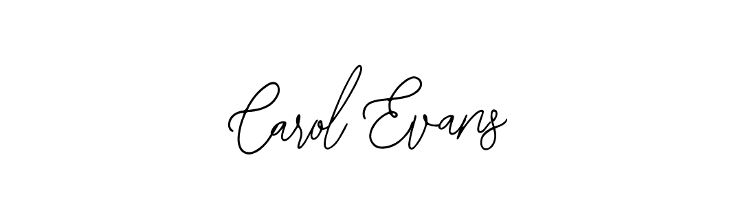 You should practise on your own different ways (Bearetta-2O07w) to write your name (Carol Evans) in signature. don't let someone else do it for you. Carol Evans signature style 12 images and pictures png