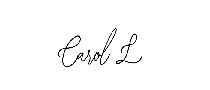 This is the best signature style for the Carol L name. Also you like these signature font (Bearetta-2O07w). Mix name signature. Carol L signature style 12 images and pictures png
