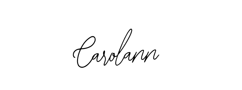 You should practise on your own different ways (Bearetta-2O07w) to write your name (Carolann) in signature. don't let someone else do it for you. Carolann signature style 12 images and pictures png