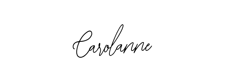 Make a beautiful signature design for name Carolanne. With this signature (Bearetta-2O07w) style, you can create a handwritten signature for free. Carolanne signature style 12 images and pictures png