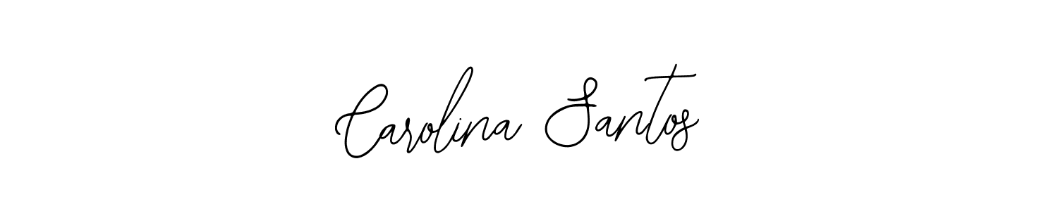 How to make Carolina Santos signature? Bearetta-2O07w is a professional autograph style. Create handwritten signature for Carolina Santos name. Carolina Santos signature style 12 images and pictures png