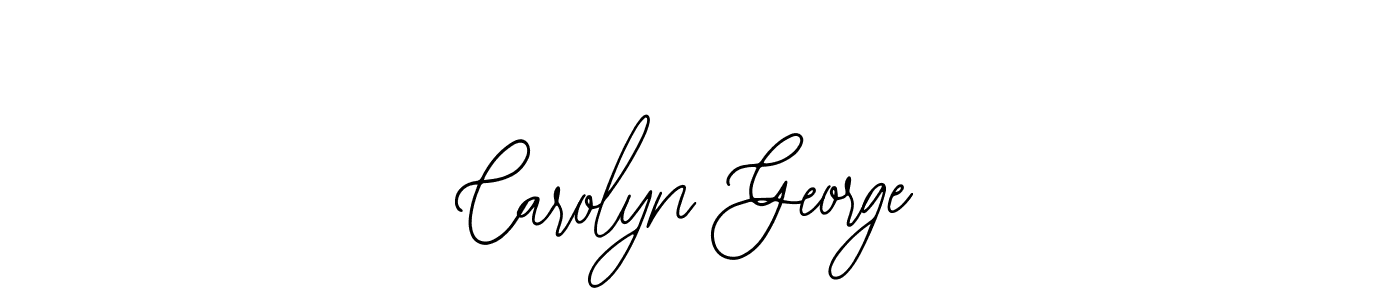 How to make Carolyn George name signature. Use Bearetta-2O07w style for creating short signs online. This is the latest handwritten sign. Carolyn George signature style 12 images and pictures png