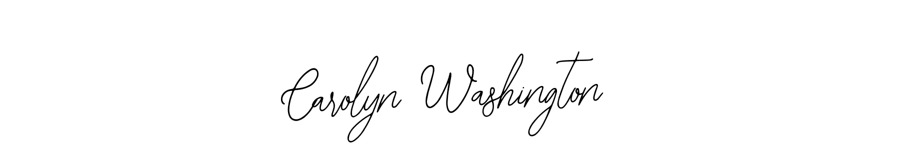 Use a signature maker to create a handwritten signature online. With this signature software, you can design (Bearetta-2O07w) your own signature for name Carolyn Washington. Carolyn Washington signature style 12 images and pictures png