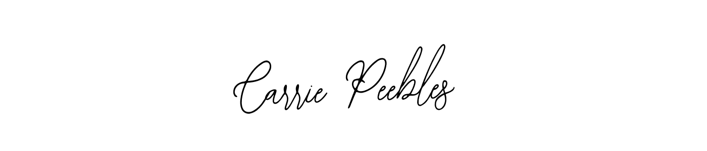 Design your own signature with our free online signature maker. With this signature software, you can create a handwritten (Bearetta-2O07w) signature for name Carrie Peebles. Carrie Peebles signature style 12 images and pictures png