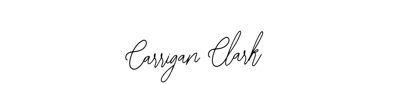 How to make Carrigan Clark name signature. Use Bearetta-2O07w style for creating short signs online. This is the latest handwritten sign. Carrigan Clark signature style 12 images and pictures png