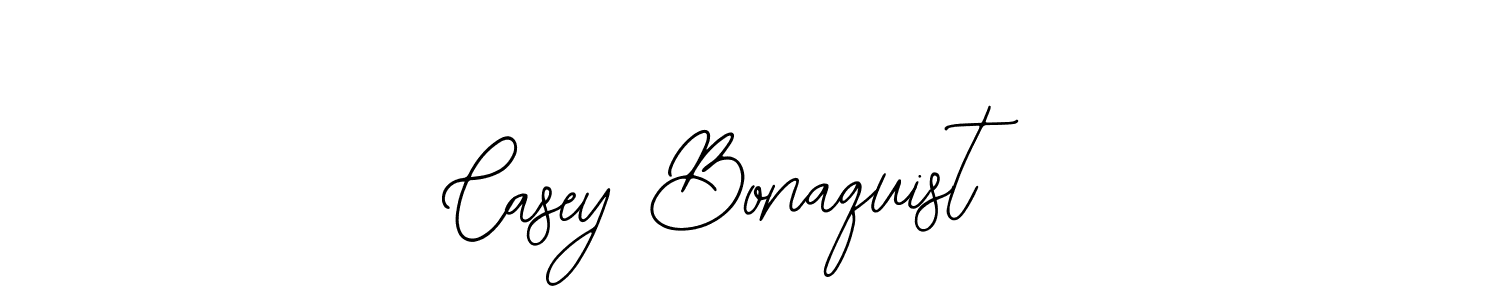 How to make Casey Bonaquist name signature. Use Bearetta-2O07w style for creating short signs online. This is the latest handwritten sign. Casey Bonaquist signature style 12 images and pictures png