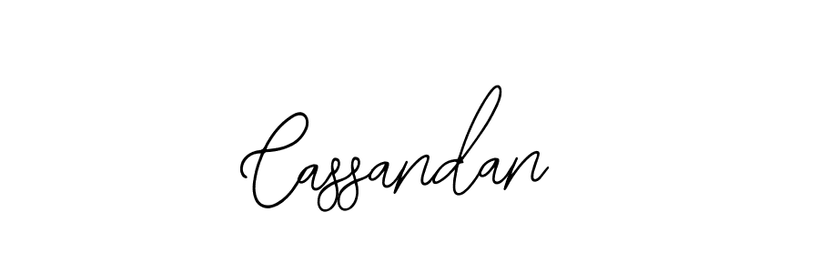 How to make Cassandan signature? Bearetta-2O07w is a professional autograph style. Create handwritten signature for Cassandan name. Cassandan signature style 12 images and pictures png