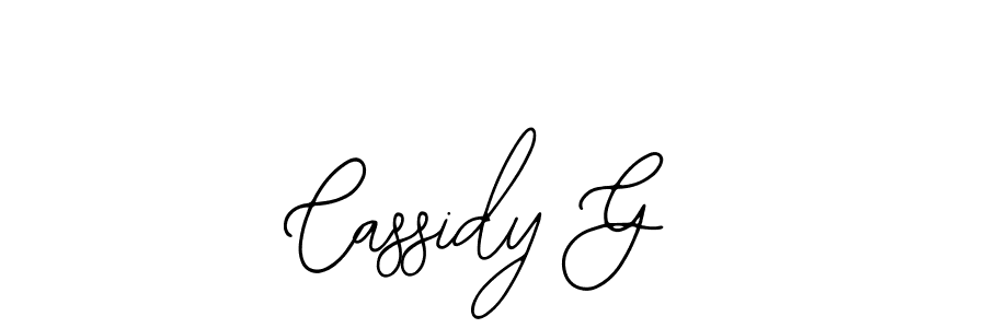 Also You can easily find your signature by using the search form. We will create Cassidy G name handwritten signature images for you free of cost using Bearetta-2O07w sign style. Cassidy G signature style 12 images and pictures png
