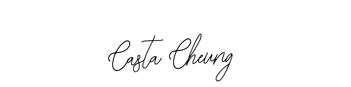 Also we have Casta Cheung name is the best signature style. Create professional handwritten signature collection using Bearetta-2O07w autograph style. Casta Cheung signature style 12 images and pictures png