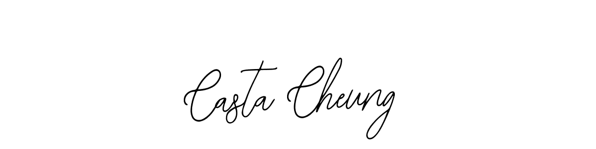 The best way (Bearetta-2O07w) to make a short signature is to pick only two or three words in your name. The name Casta Cheung include a total of six letters. For converting this name. Casta Cheung signature style 12 images and pictures png