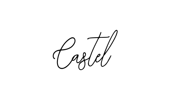 if you are searching for the best signature style for your name Castel. so please give up your signature search. here we have designed multiple signature styles  using Bearetta-2O07w. Castel signature style 12 images and pictures png