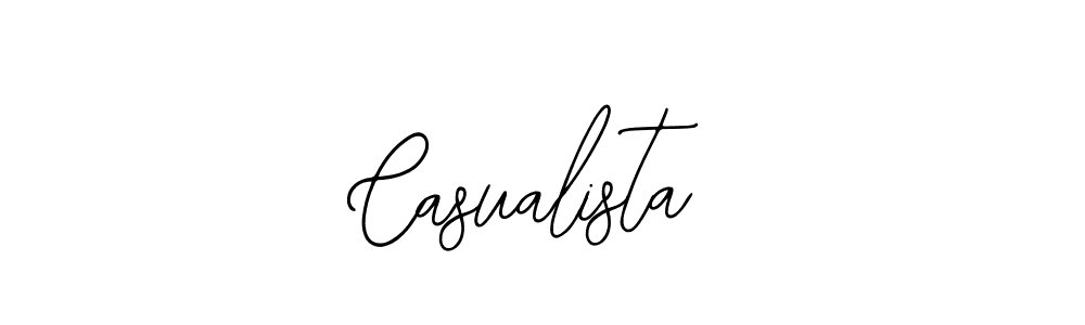 How to make Casualista name signature. Use Bearetta-2O07w style for creating short signs online. This is the latest handwritten sign. Casualista signature style 12 images and pictures png