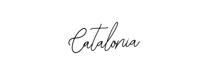 How to make Catalonia signature? Bearetta-2O07w is a professional autograph style. Create handwritten signature for Catalonia name. Catalonia signature style 12 images and pictures png