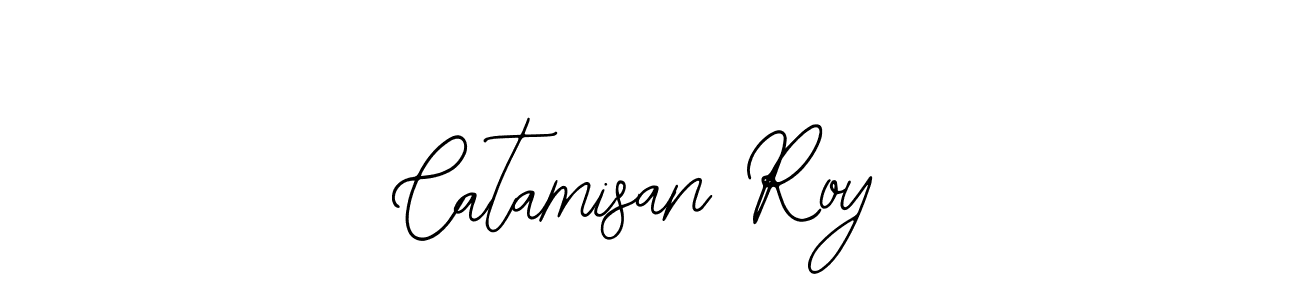 The best way (Bearetta-2O07w) to make a short signature is to pick only two or three words in your name. The name Catamisan Roy include a total of six letters. For converting this name. Catamisan Roy signature style 12 images and pictures png