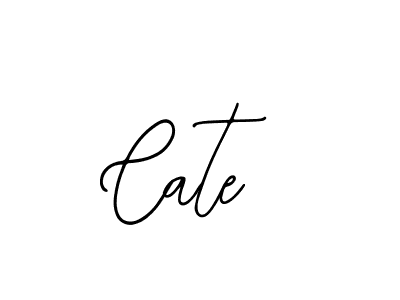 Design your own signature with our free online signature maker. With this signature software, you can create a handwritten (Bearetta-2O07w) signature for name Cate. Cate signature style 12 images and pictures png