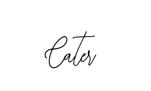 Design your own signature with our free online signature maker. With this signature software, you can create a handwritten (Bearetta-2O07w) signature for name Cater. Cater signature style 12 images and pictures png
