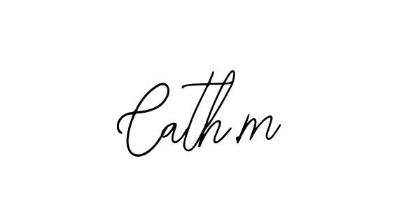 Cath.m stylish signature style. Best Handwritten Sign (Bearetta-2O07w) for my name. Handwritten Signature Collection Ideas for my name Cath.m. Cath.m signature style 12 images and pictures png