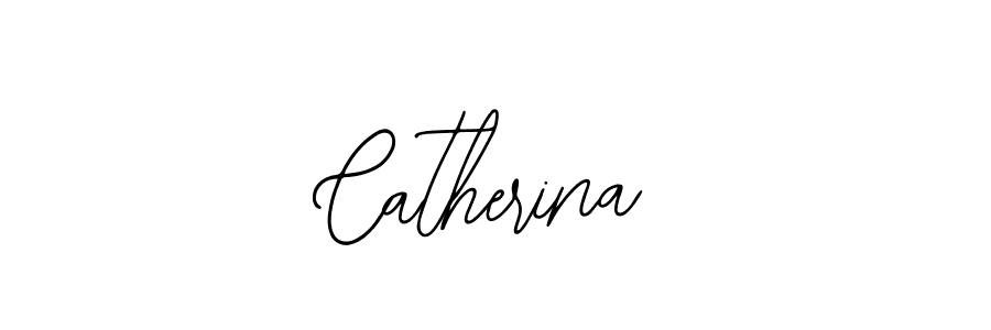 Make a beautiful signature design for name Catherina. With this signature (Bearetta-2O07w) style, you can create a handwritten signature for free. Catherina signature style 12 images and pictures png