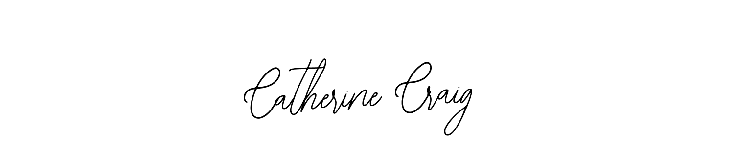 How to make Catherine Craig name signature. Use Bearetta-2O07w style for creating short signs online. This is the latest handwritten sign. Catherine Craig signature style 12 images and pictures png