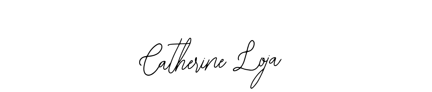 You should practise on your own different ways (Bearetta-2O07w) to write your name (Catherine Loja) in signature. don't let someone else do it for you. Catherine Loja signature style 12 images and pictures png