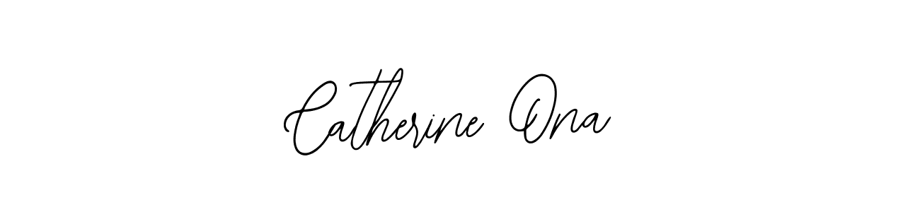 Catherine Ona stylish signature style. Best Handwritten Sign (Bearetta-2O07w) for my name. Handwritten Signature Collection Ideas for my name Catherine Ona. Catherine Ona signature style 12 images and pictures png