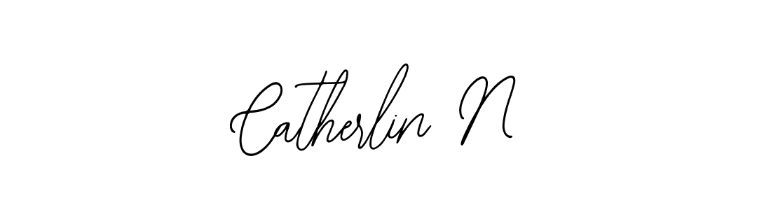 Make a beautiful signature design for name Catherlin N. Use this online signature maker to create a handwritten signature for free. Catherlin N signature style 12 images and pictures png