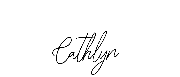 How to make Cathlyn name signature. Use Bearetta-2O07w style for creating short signs online. This is the latest handwritten sign. Cathlyn signature style 12 images and pictures png