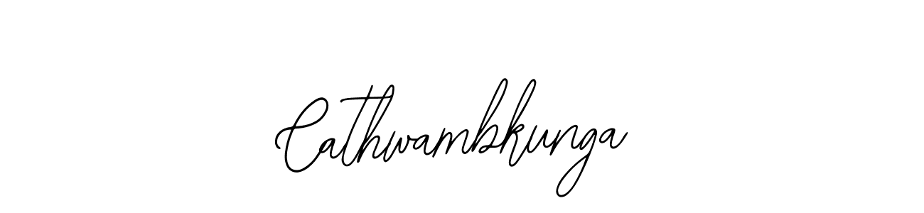 How to make Cathwambkunga name signature. Use Bearetta-2O07w style for creating short signs online. This is the latest handwritten sign. Cathwambkunga signature style 12 images and pictures png