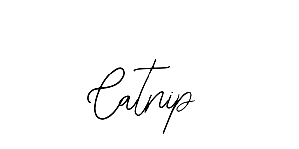 How to make Catnip signature? Bearetta-2O07w is a professional autograph style. Create handwritten signature for Catnip name. Catnip signature style 12 images and pictures png