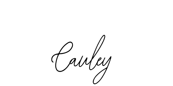 Use a signature maker to create a handwritten signature online. With this signature software, you can design (Bearetta-2O07w) your own signature for name Cauley. Cauley signature style 12 images and pictures png