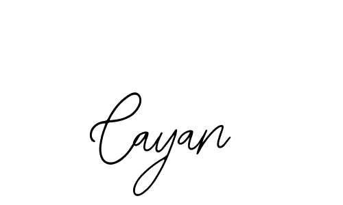 How to make Cayan signature? Bearetta-2O07w is a professional autograph style. Create handwritten signature for Cayan name. Cayan signature style 12 images and pictures png