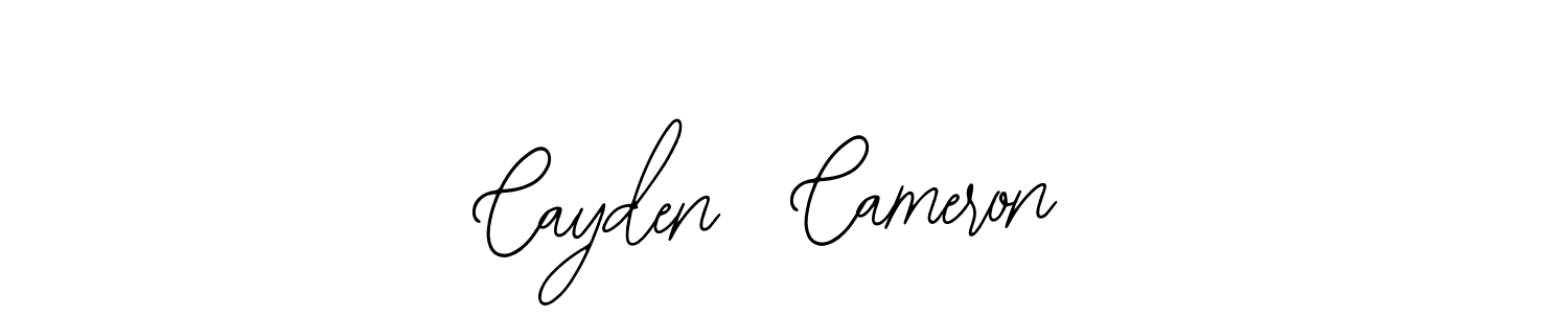 Make a beautiful signature design for name Cayden  Cameron. With this signature (Bearetta-2O07w) style, you can create a handwritten signature for free. Cayden  Cameron signature style 12 images and pictures png