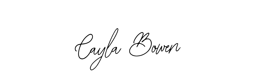 Design your own signature with our free online signature maker. With this signature software, you can create a handwritten (Bearetta-2O07w) signature for name Cayla Bowen. Cayla Bowen signature style 12 images and pictures png