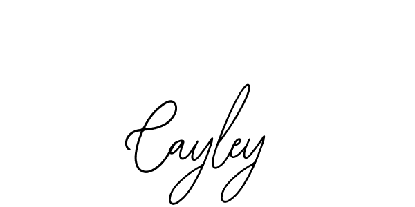 Use a signature maker to create a handwritten signature online. With this signature software, you can design (Bearetta-2O07w) your own signature for name Cayley. Cayley signature style 12 images and pictures png