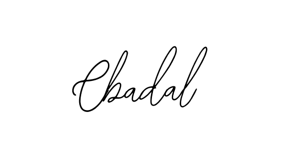 How to make Cbadal signature? Bearetta-2O07w is a professional autograph style. Create handwritten signature for Cbadal name. Cbadal signature style 12 images and pictures png