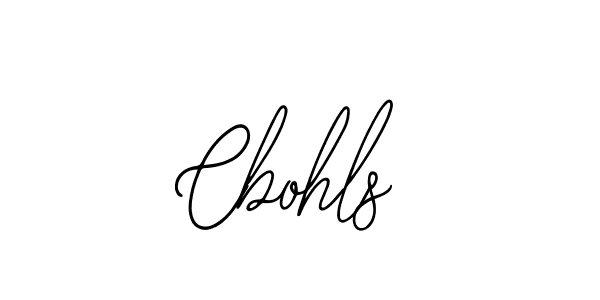 if you are searching for the best signature style for your name Cbohls. so please give up your signature search. here we have designed multiple signature styles  using Bearetta-2O07w. Cbohls signature style 12 images and pictures png