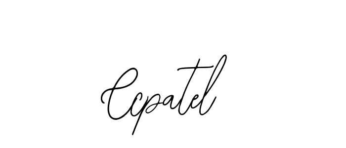 Make a beautiful signature design for name Ccpatel. Use this online signature maker to create a handwritten signature for free. Ccpatel signature style 12 images and pictures png