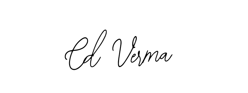 Create a beautiful signature design for name Cd Verma. With this signature (Bearetta-2O07w) fonts, you can make a handwritten signature for free. Cd Verma signature style 12 images and pictures png