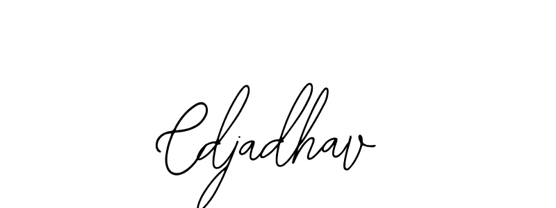 Bearetta-2O07w is a professional signature style that is perfect for those who want to add a touch of class to their signature. It is also a great choice for those who want to make their signature more unique. Get Cdjadhav name to fancy signature for free. Cdjadhav signature style 12 images and pictures png