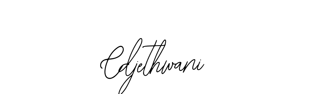 Create a beautiful signature design for name Cdjethwani. With this signature (Bearetta-2O07w) fonts, you can make a handwritten signature for free. Cdjethwani signature style 12 images and pictures png