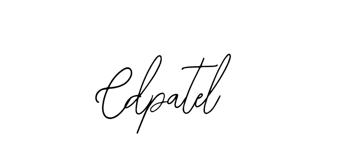 Use a signature maker to create a handwritten signature online. With this signature software, you can design (Bearetta-2O07w) your own signature for name Cdpatel. Cdpatel signature style 12 images and pictures png