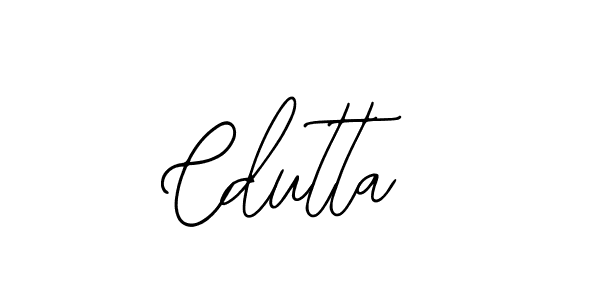 You should practise on your own different ways (Bearetta-2O07w) to write your name (Cdutta) in signature. don't let someone else do it for you. Cdutta signature style 12 images and pictures png