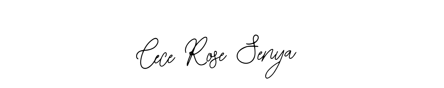 Similarly Bearetta-2O07w is the best handwritten signature design. Signature creator online .You can use it as an online autograph creator for name Cece Rose Senya. Cece Rose Senya signature style 12 images and pictures png