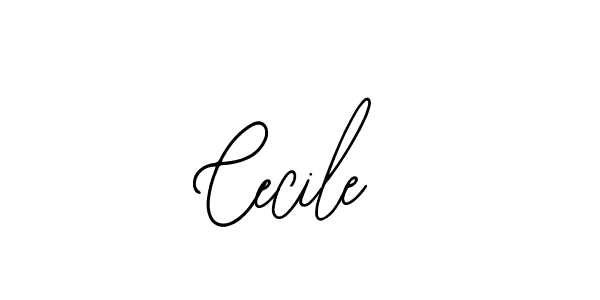 Cecile stylish signature style. Best Handwritten Sign (Bearetta-2O07w) for my name. Handwritten Signature Collection Ideas for my name Cecile. Cecile signature style 12 images and pictures png