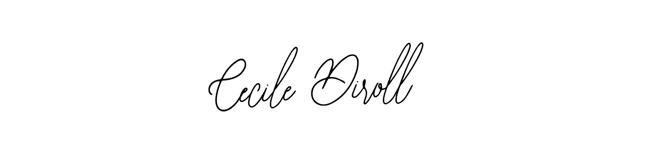 Cecile Diroll stylish signature style. Best Handwritten Sign (Bearetta-2O07w) for my name. Handwritten Signature Collection Ideas for my name Cecile Diroll. Cecile Diroll signature style 12 images and pictures png