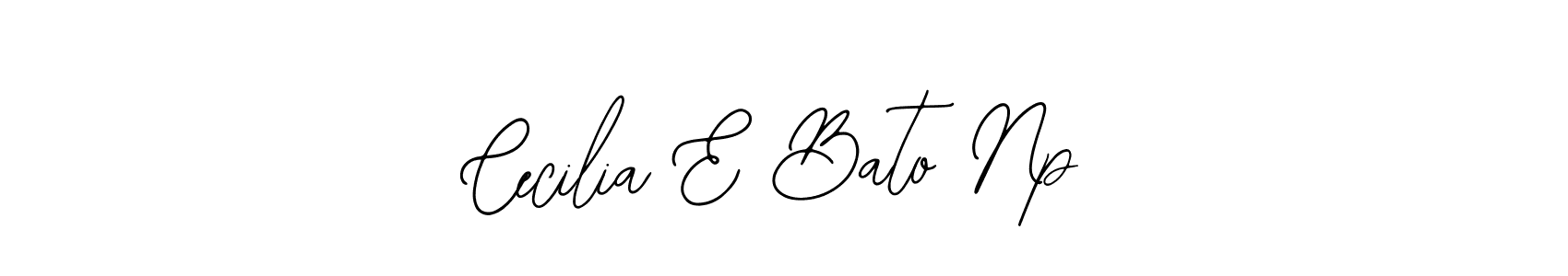 Cecilia E Bato Np stylish signature style. Best Handwritten Sign (Bearetta-2O07w) for my name. Handwritten Signature Collection Ideas for my name Cecilia E Bato Np. Cecilia E Bato Np signature style 12 images and pictures png