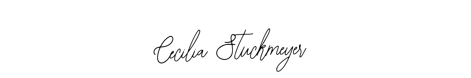 It looks lik you need a new signature style for name Cecilia Stuckmeyer. Design unique handwritten (Bearetta-2O07w) signature with our free signature maker in just a few clicks. Cecilia Stuckmeyer signature style 12 images and pictures png