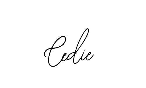 You should practise on your own different ways (Bearetta-2O07w) to write your name (Cedie) in signature. don't let someone else do it for you. Cedie signature style 12 images and pictures png